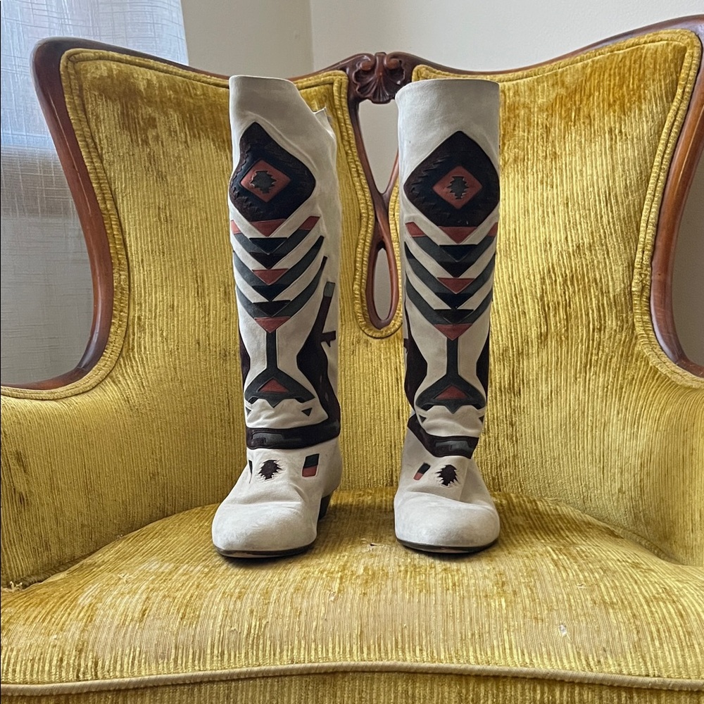 Andrea Pfister Suede Vintage Women's Boots